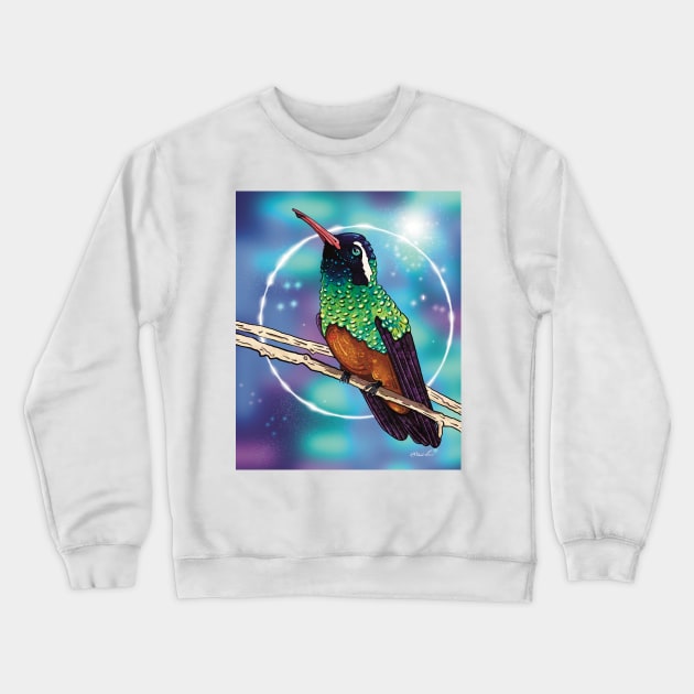 Xantu’s hummingbird Crewneck Sweatshirt by RoseDesigns1995